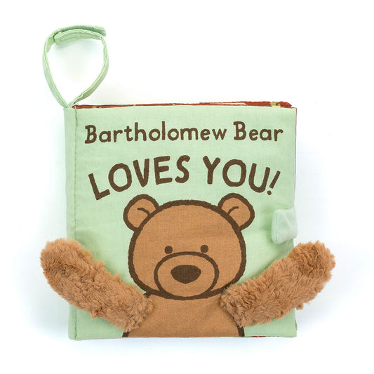 Jellycat - Bartholomew Bear Loves You Fabric Book