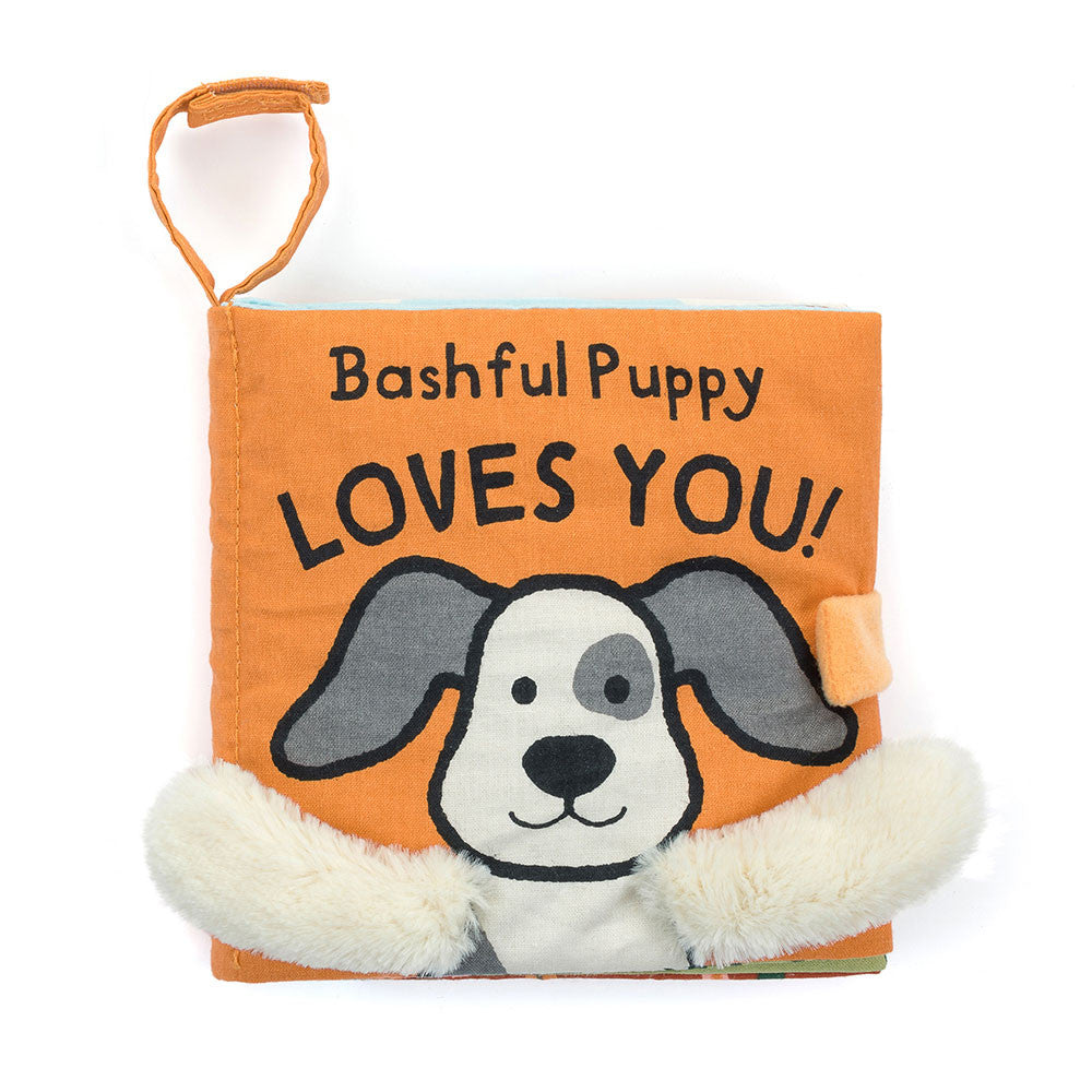 Jellycat - Bashful Puppy Loves You Fabric Book