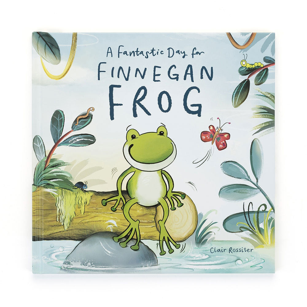 Jellycat - A Fantastic Day For Finnegan Frog Book