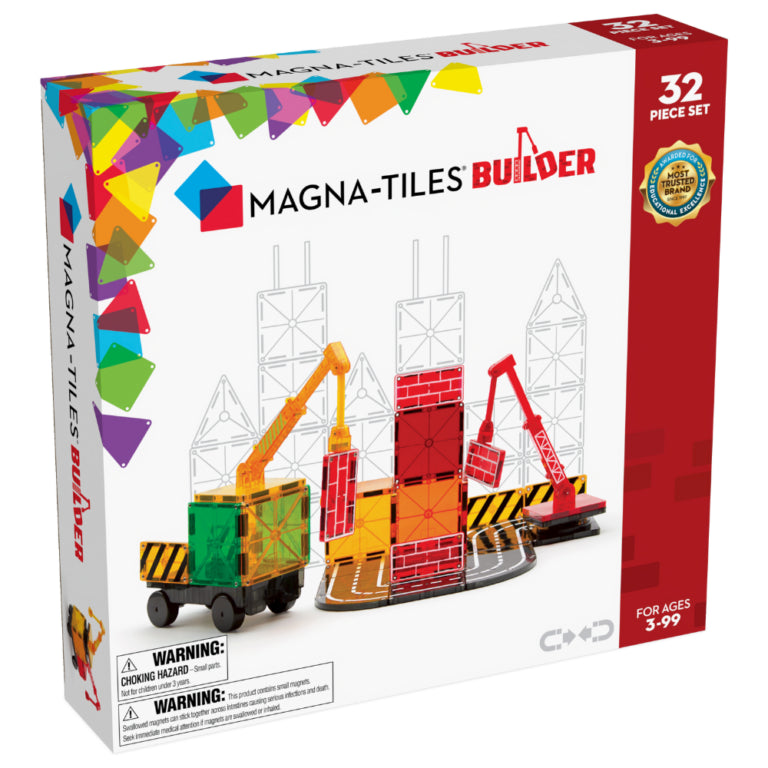 Magna-Tiles - Builder 32-Piece Set