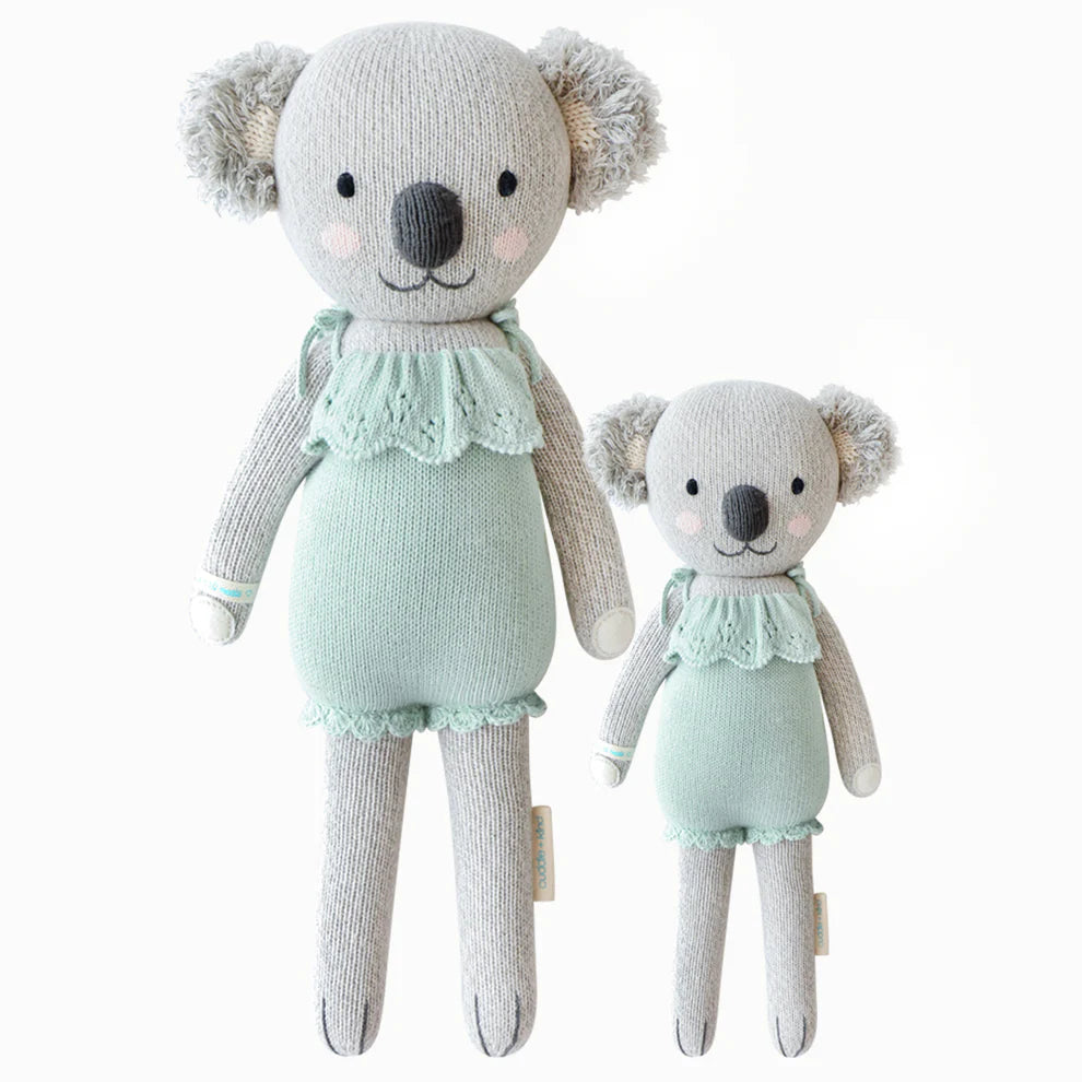 cuddle + kind - Claire the Koala Handknit Dolls