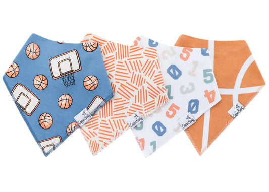 Copper Pearl - Dunk Bandana Bib Set (4-pack)