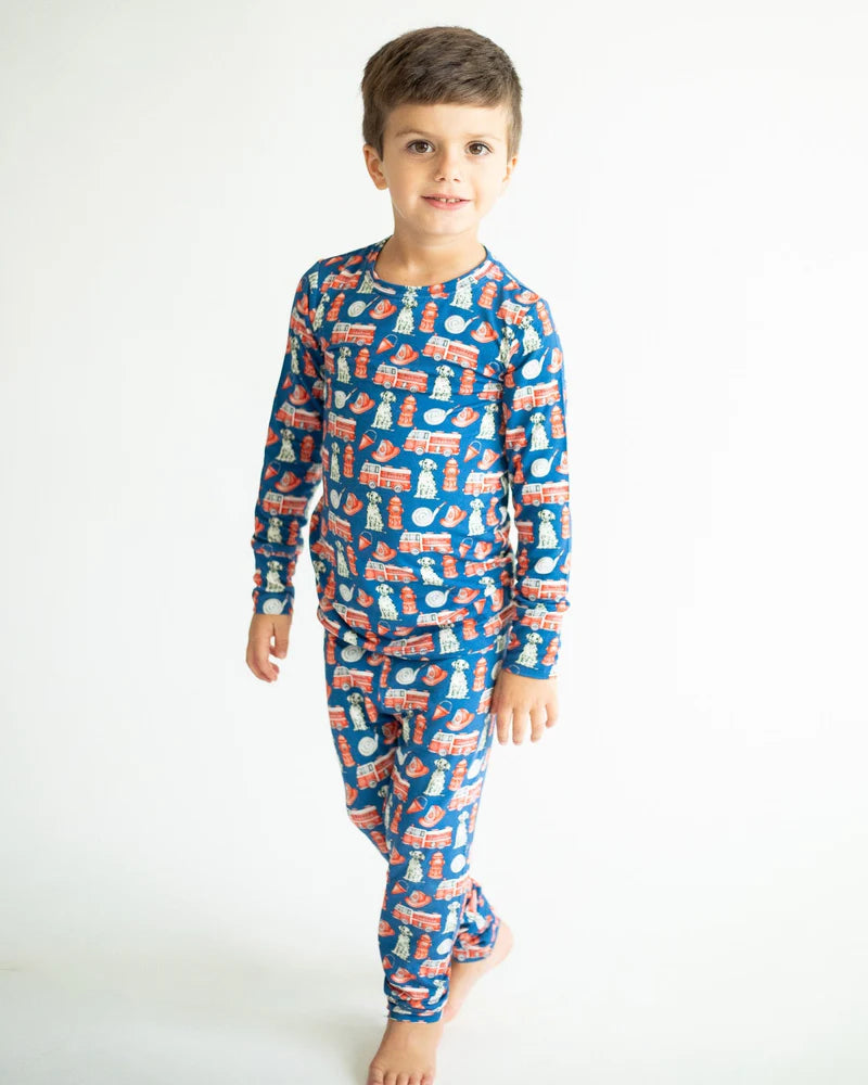 Lev Baby - Fireman Pajama Set