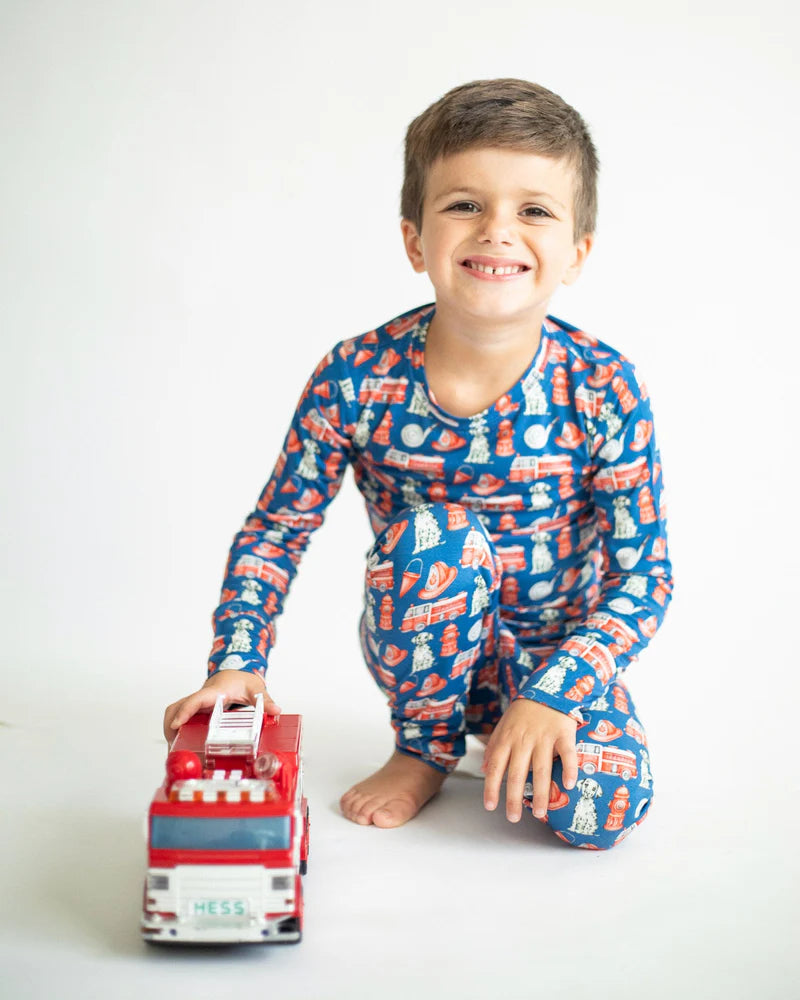 Lev Baby - Fireman Pajama Set