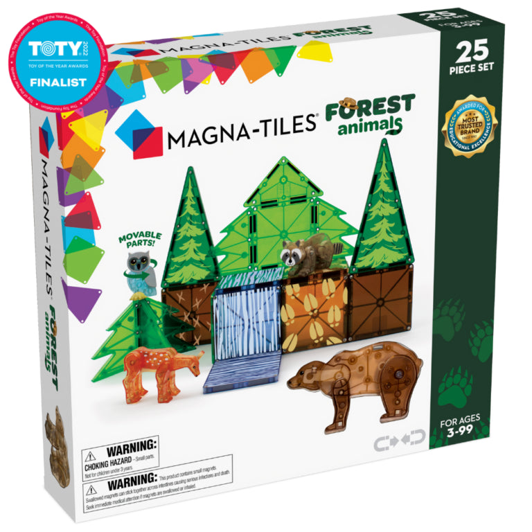 Magna-Tiles - Forest Animals 25-Piece Set