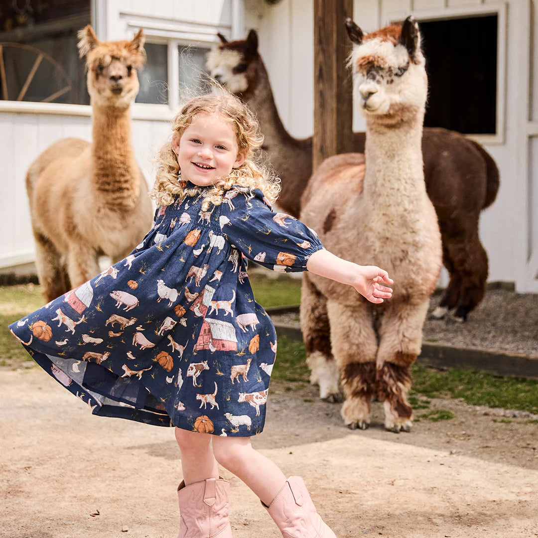 Pink Chicken - On the Farm | Stevie Puff Sleeve Dress