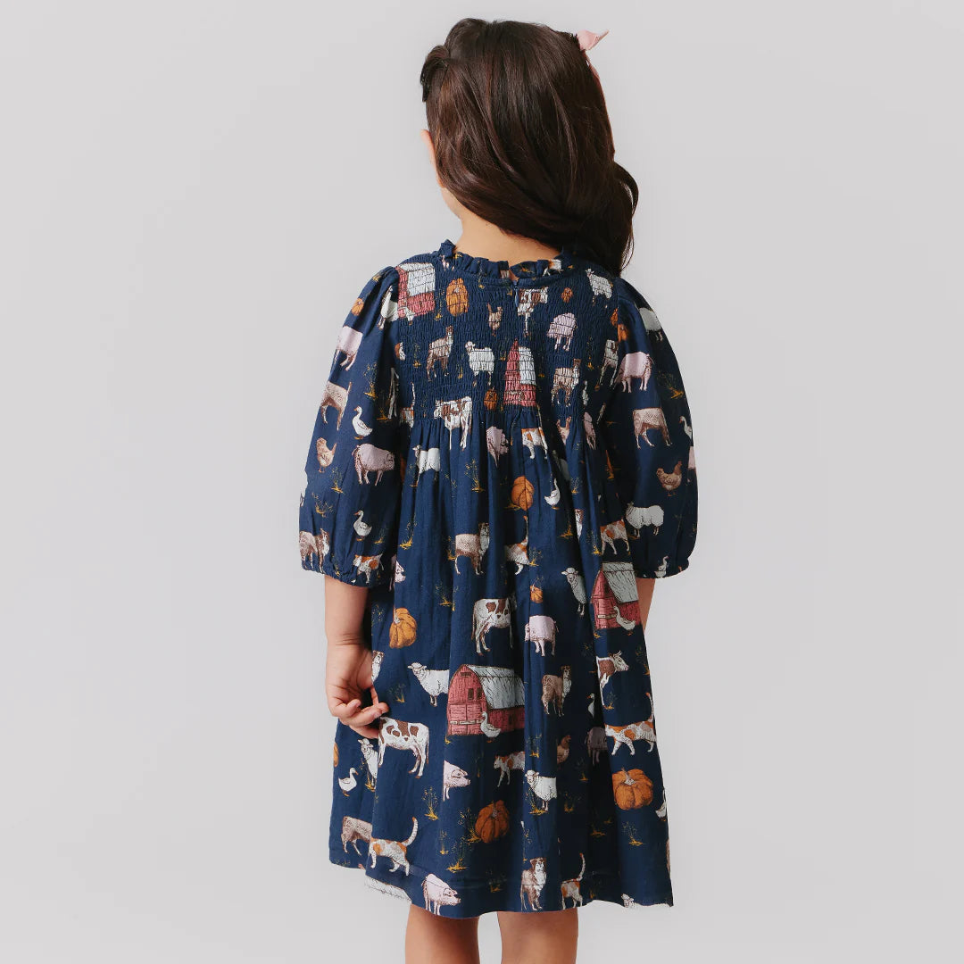 Pink Chicken - On the Farm | Stevie Puff Sleeve Dress