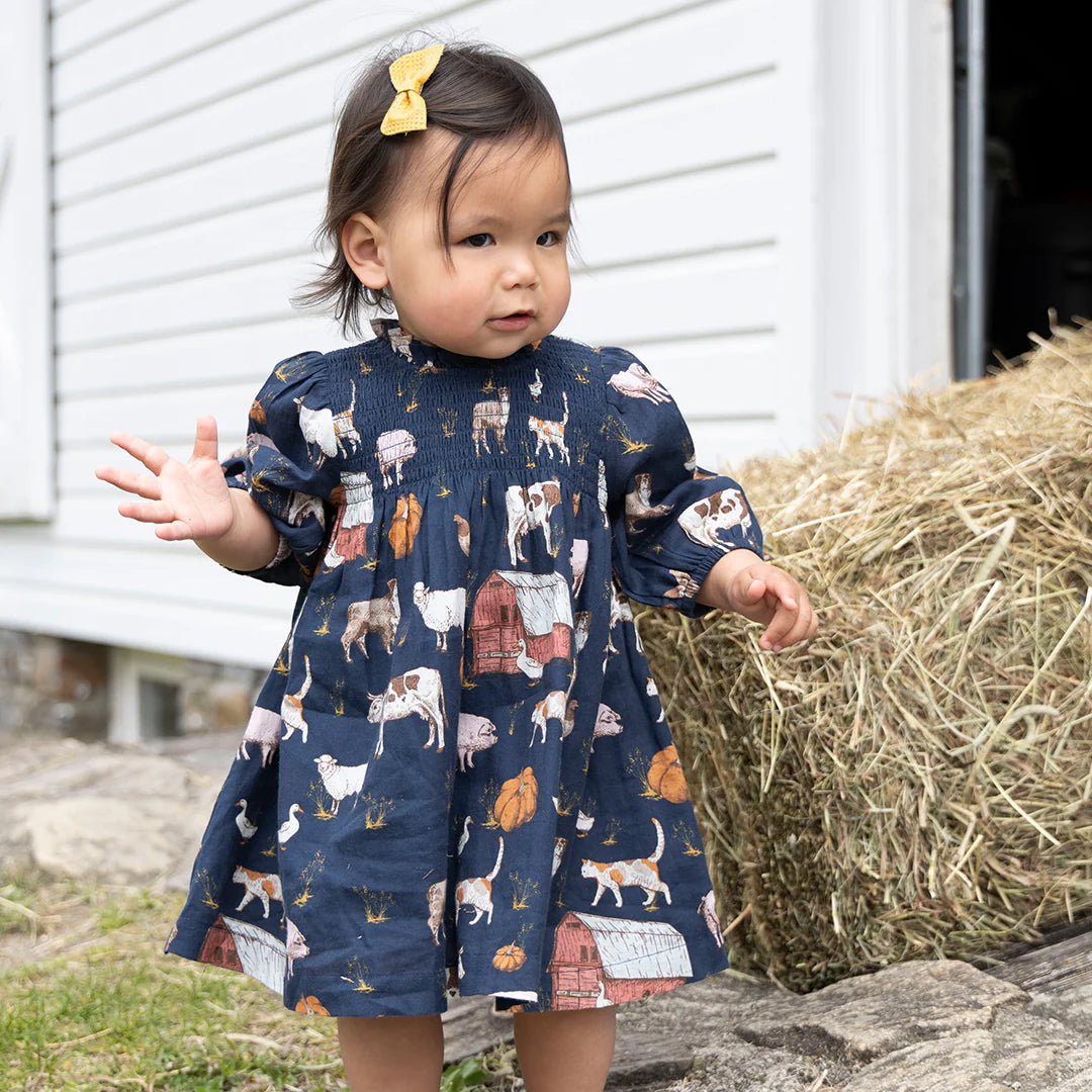 Pink Chicken - On the Farm | Stevie Puff Sleeve Dress Set