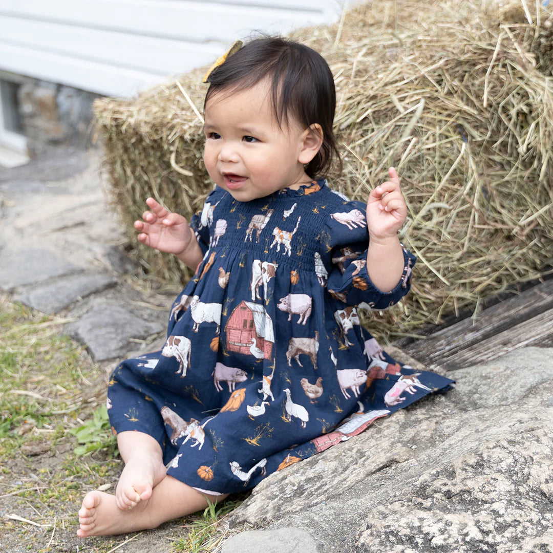 Pink Chicken - On the Farm | Stevie Puff Sleeve Dress Set