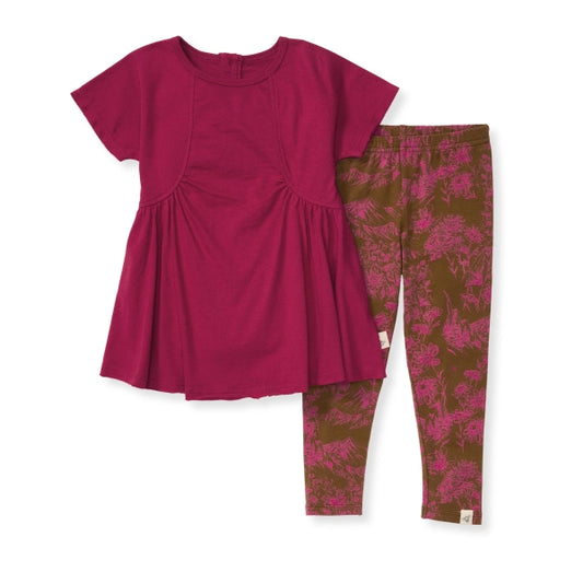 Burt's Bees Baby - Toddler Girl Valley Flowers Set