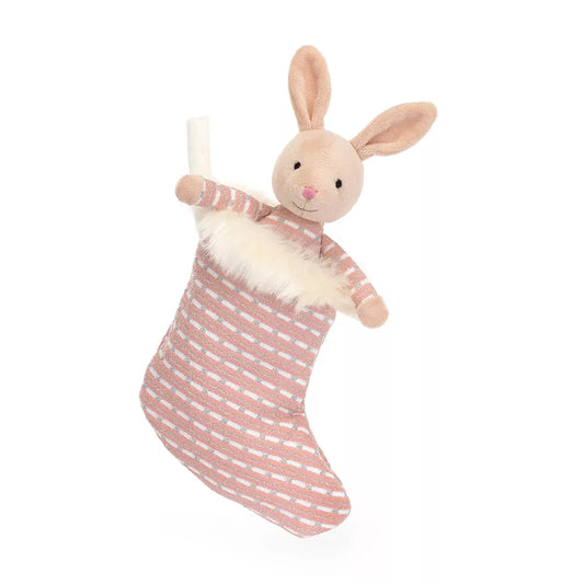 Jellycat - Shimmer Stocking Bunny