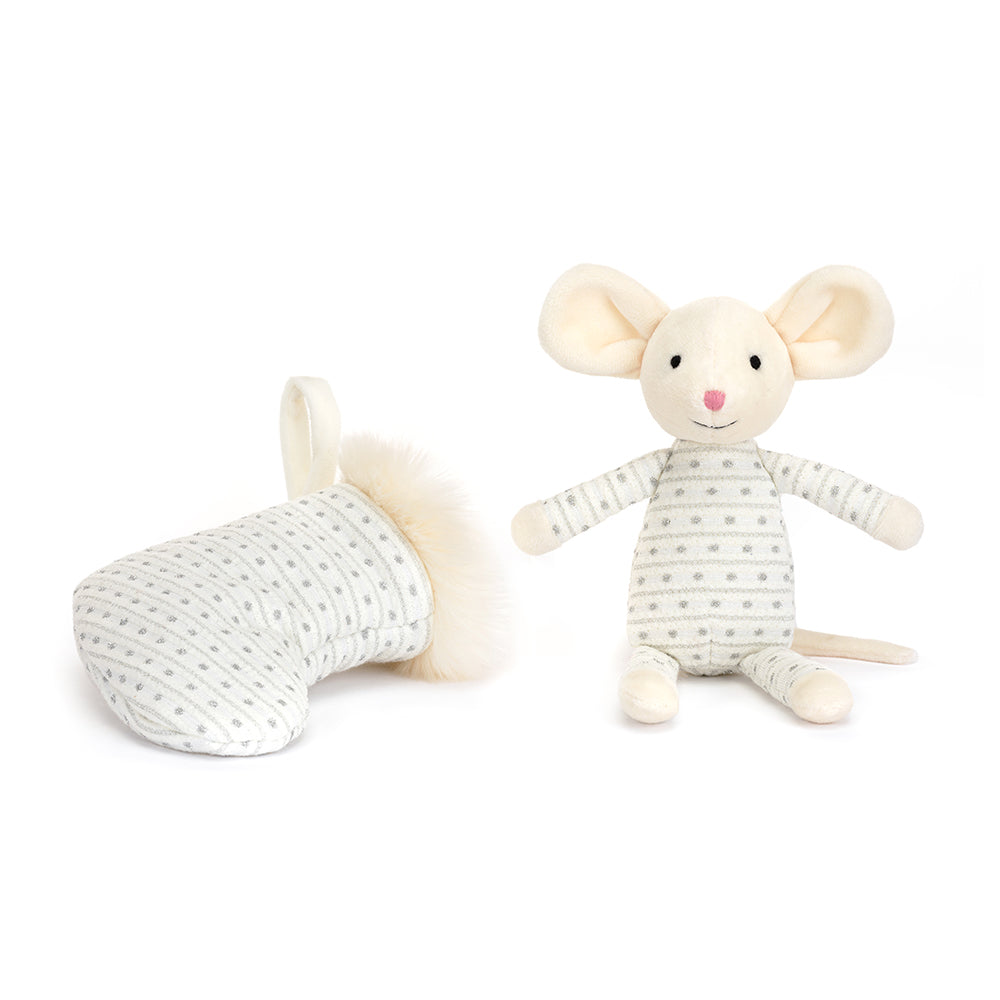 Jellycat - Shimmer Stocking Mouse