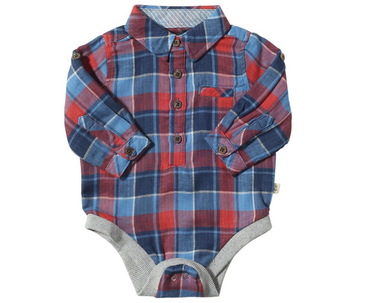 Me and Henry - JASPER WOVEN ONESIE