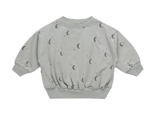 Quincy Mae - Relaxed Sweatshirt & Sweatpant - Moons