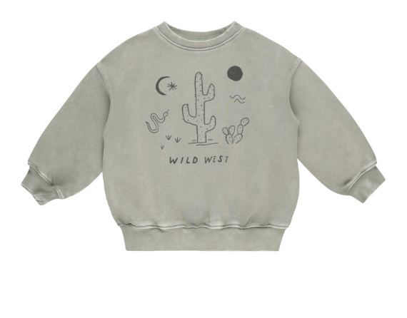 Rylee + Cru - Relaxed Sweatshirt - Wild West