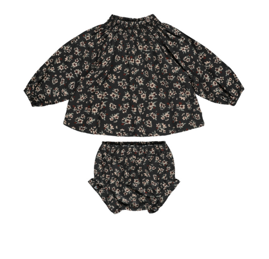 Rylee + Cru - Quincy Set - Dark Floral