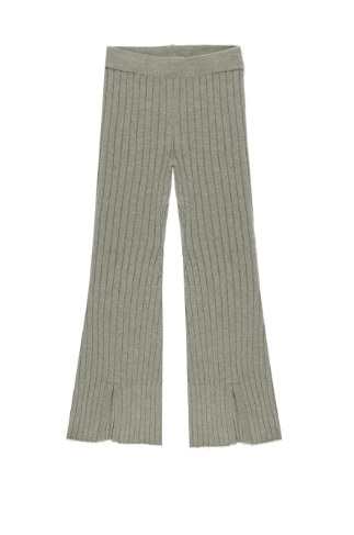 Rylee + Cru - Flare Knit Pant - Laurel