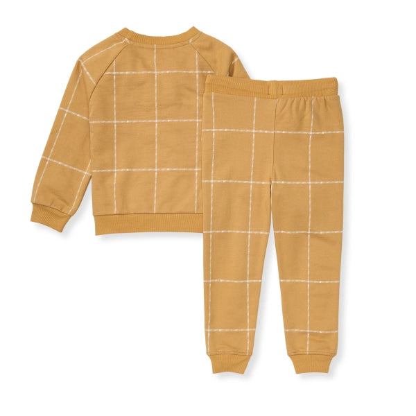 Burt's Bees Baby - Toddler Boy Window Plaid Set