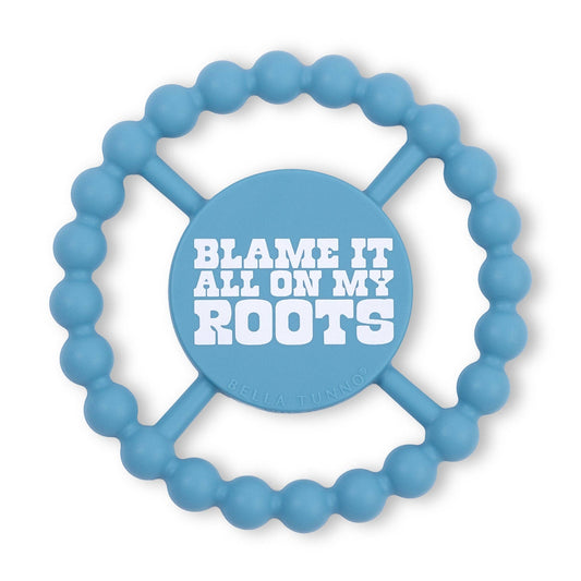 Bella Tunno - Blame it on My Roots Happy Teether: Blue