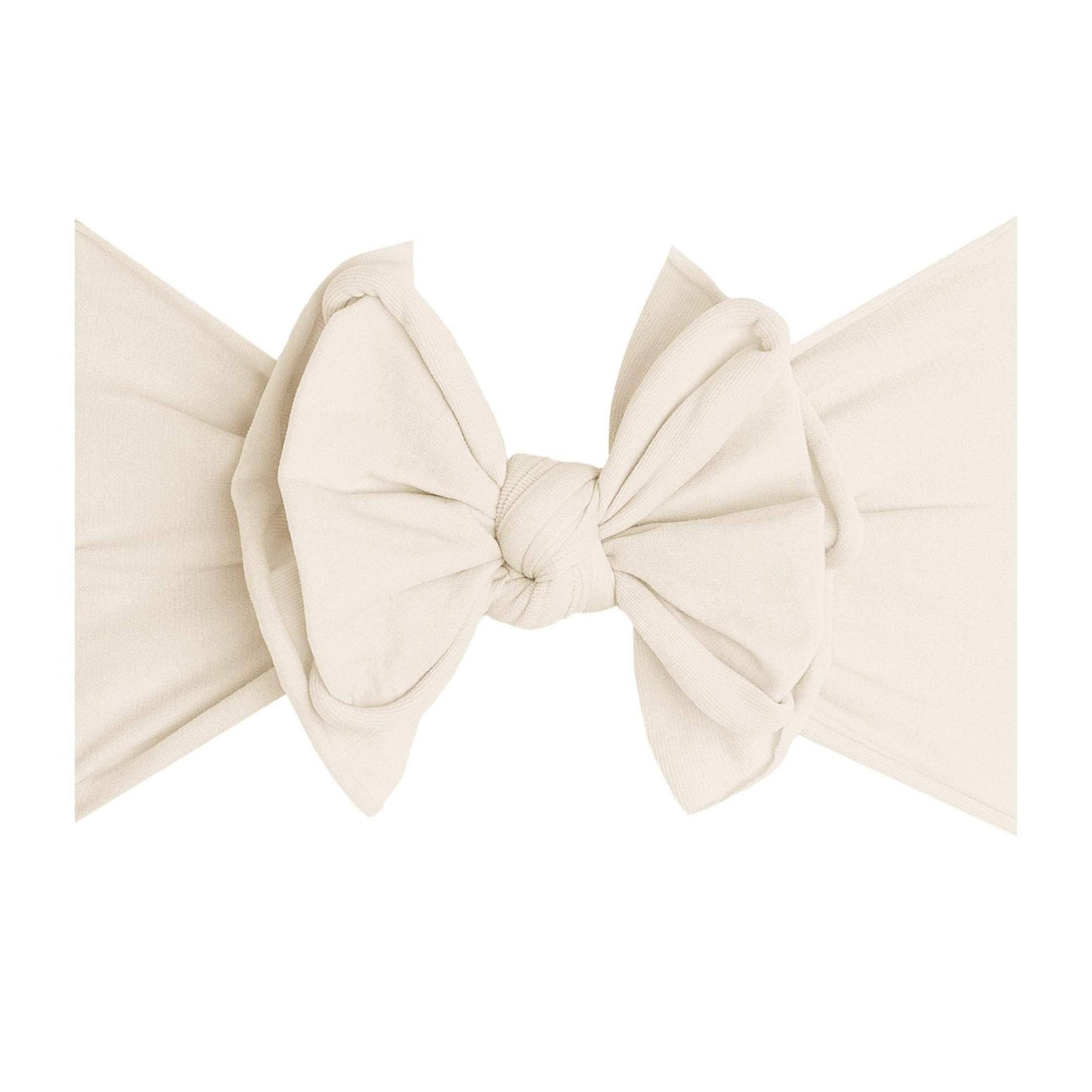 Baby Bling Bows - dusty blue FAB-BOW-LOUS® soft nylon bow headband