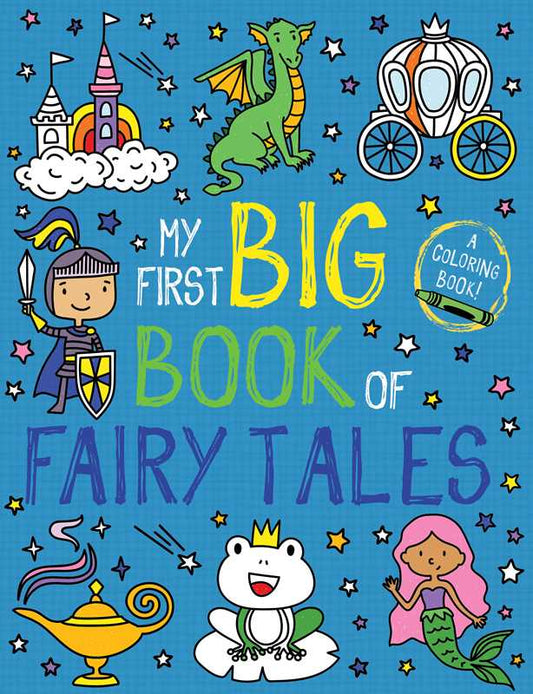 Simon & Schuster - My First Big Book of Fairy Tales Coloring Book