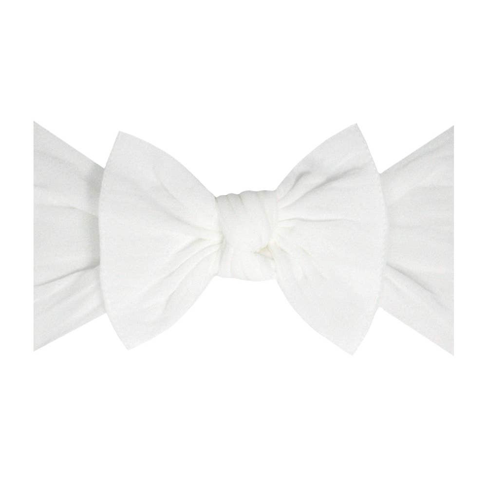 Baby Bling Bows - Black - Baby Bling® The Original Knot soft nylon headband