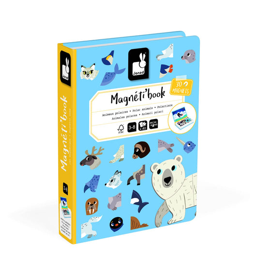 Janod - MAGNETI'BOOK - POLAR ANIMALS