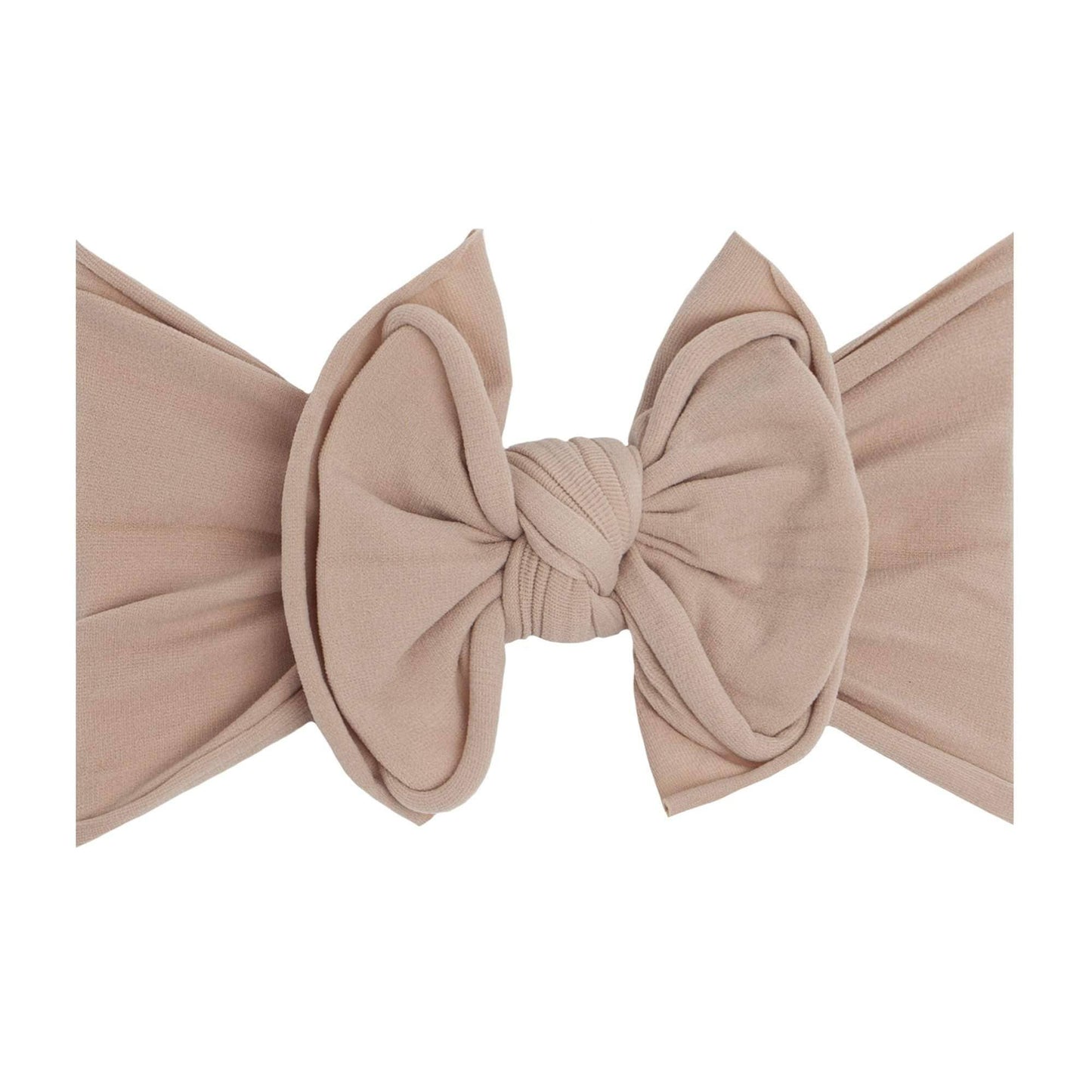 Baby Bling Bows - dusty blue FAB-BOW-LOUS® soft nylon bow headband