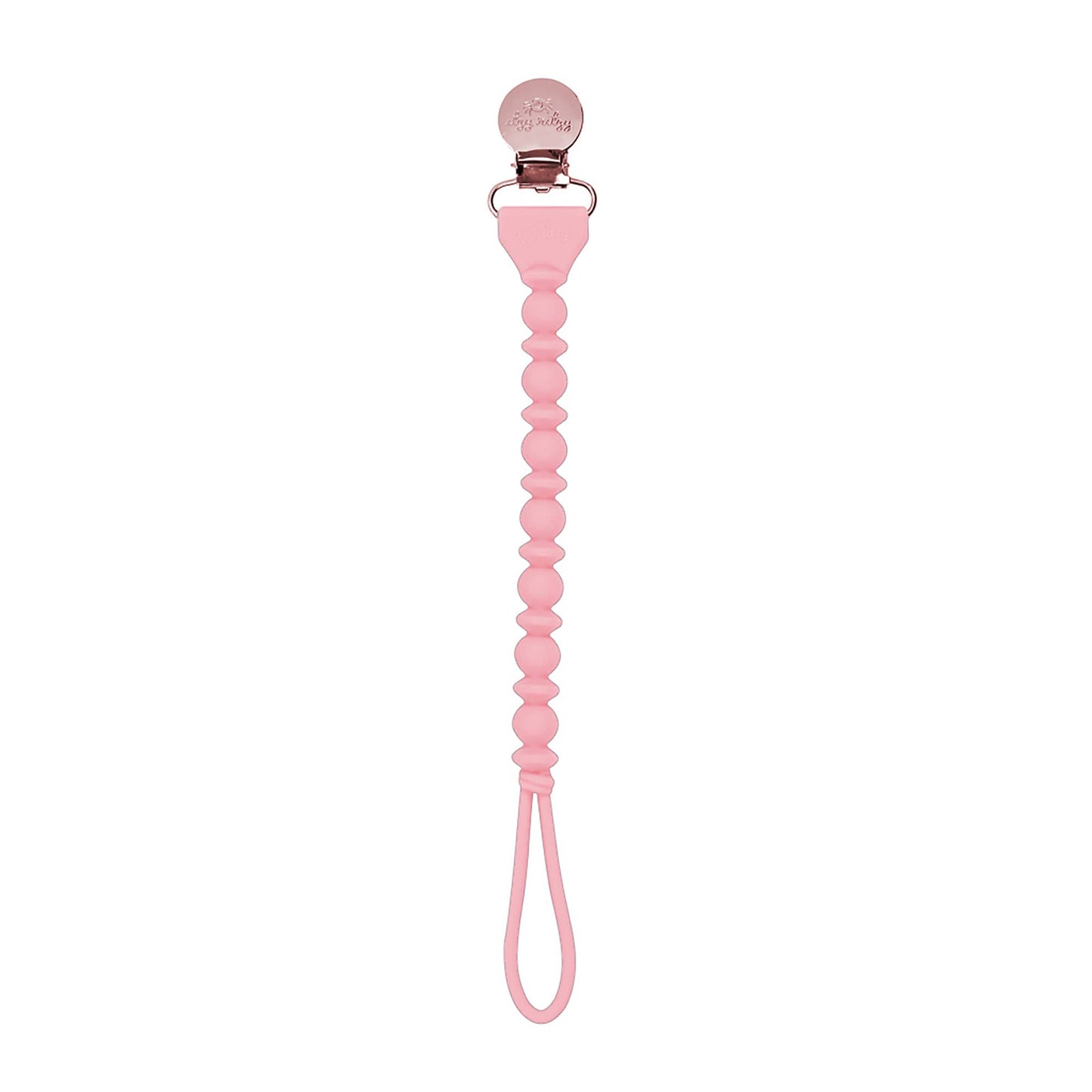 Itzy Ritzy - Sweetie Strap™ Silicone One-Piece Pacifier Clips: Buttercream