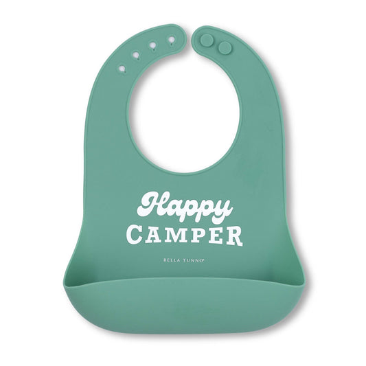 Bella Tunno - Happy Camper Wonder Bib: Green