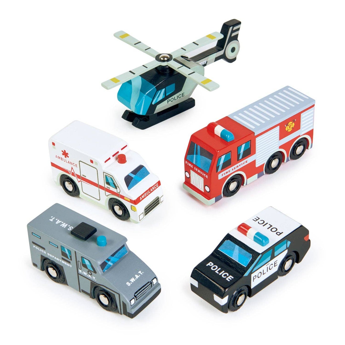 Tender Leaf Toys - Emergency Vehicles
