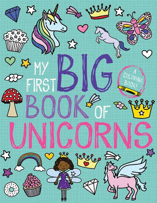 Simon & Schuster - My First Big Book of Unicorns Coloring Book