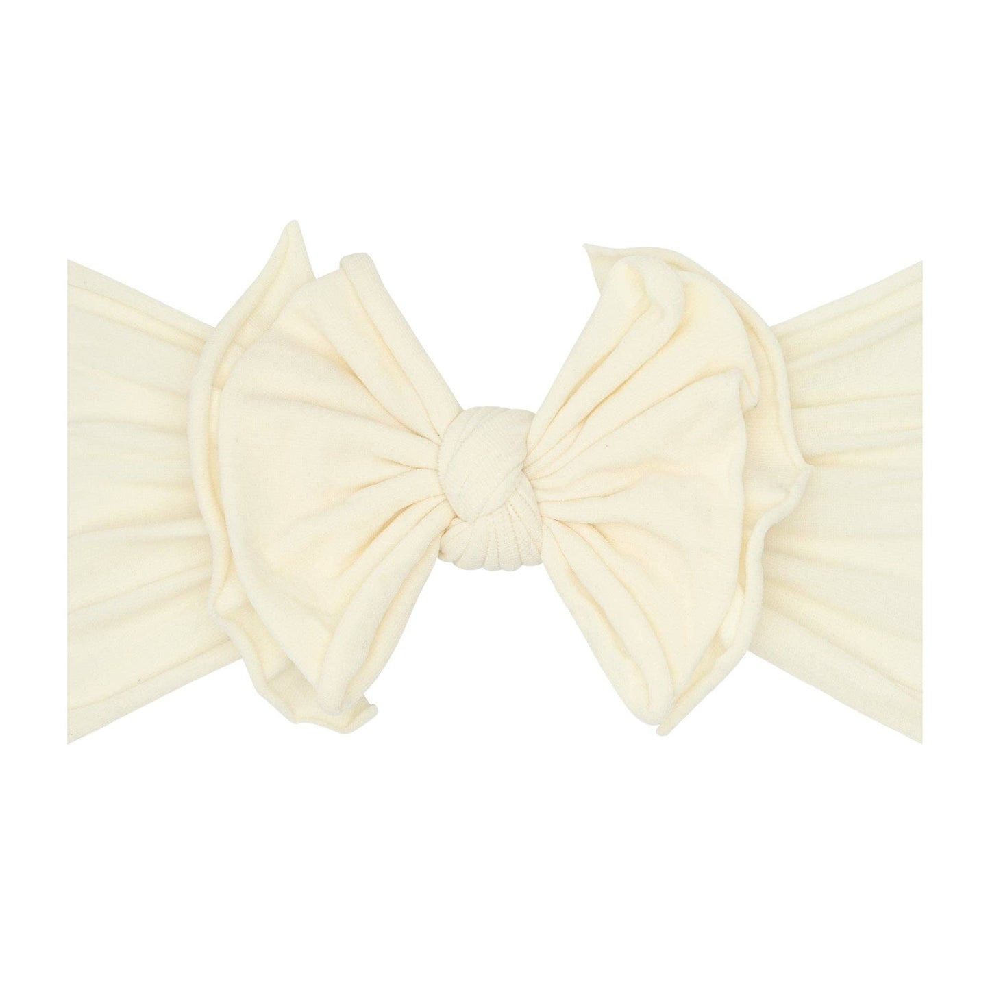 Baby Bling Bows - dusty blue FAB-BOW-LOUS® soft nylon bow headband