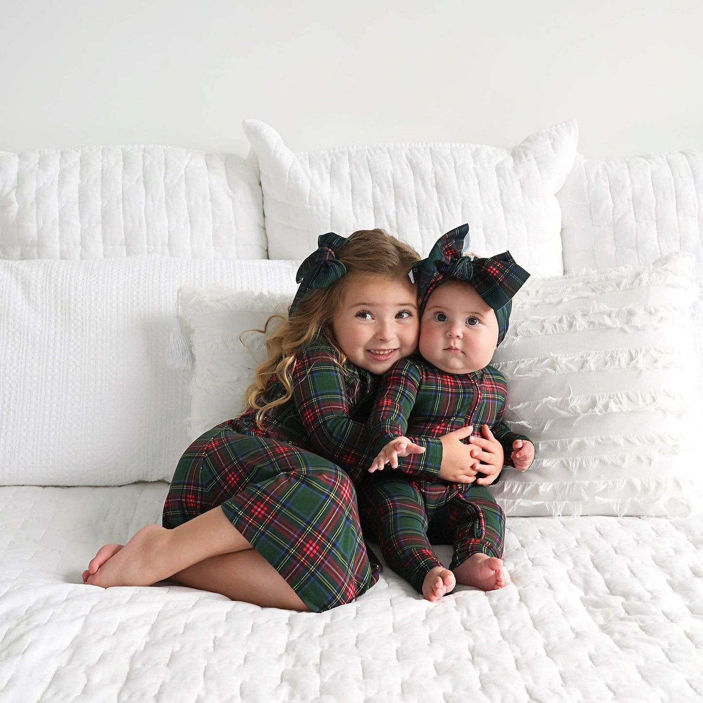 Gigi and Max - Kane Tartan Clip Bow Hair Accessories Christmas : Clip Bow