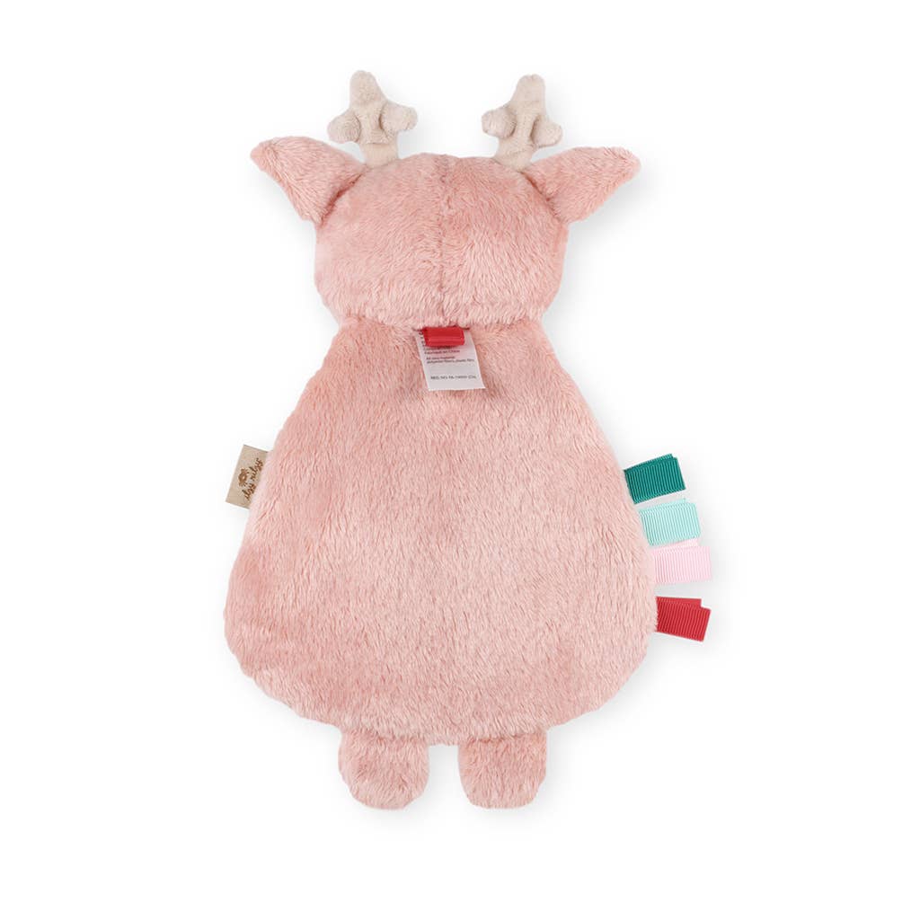 Itzy Ritzy - Holiday Itzy Lovey™ Plush + Teether Toy: Reindeer