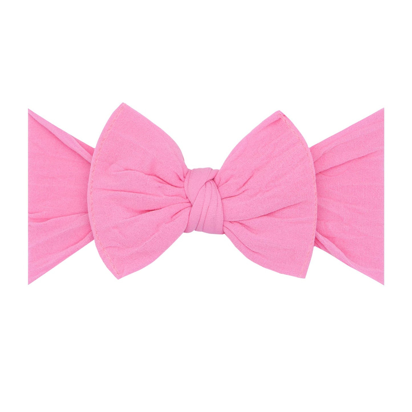 Baby Bling Bows - Bubblegum - The Original Knot soft nylon headband