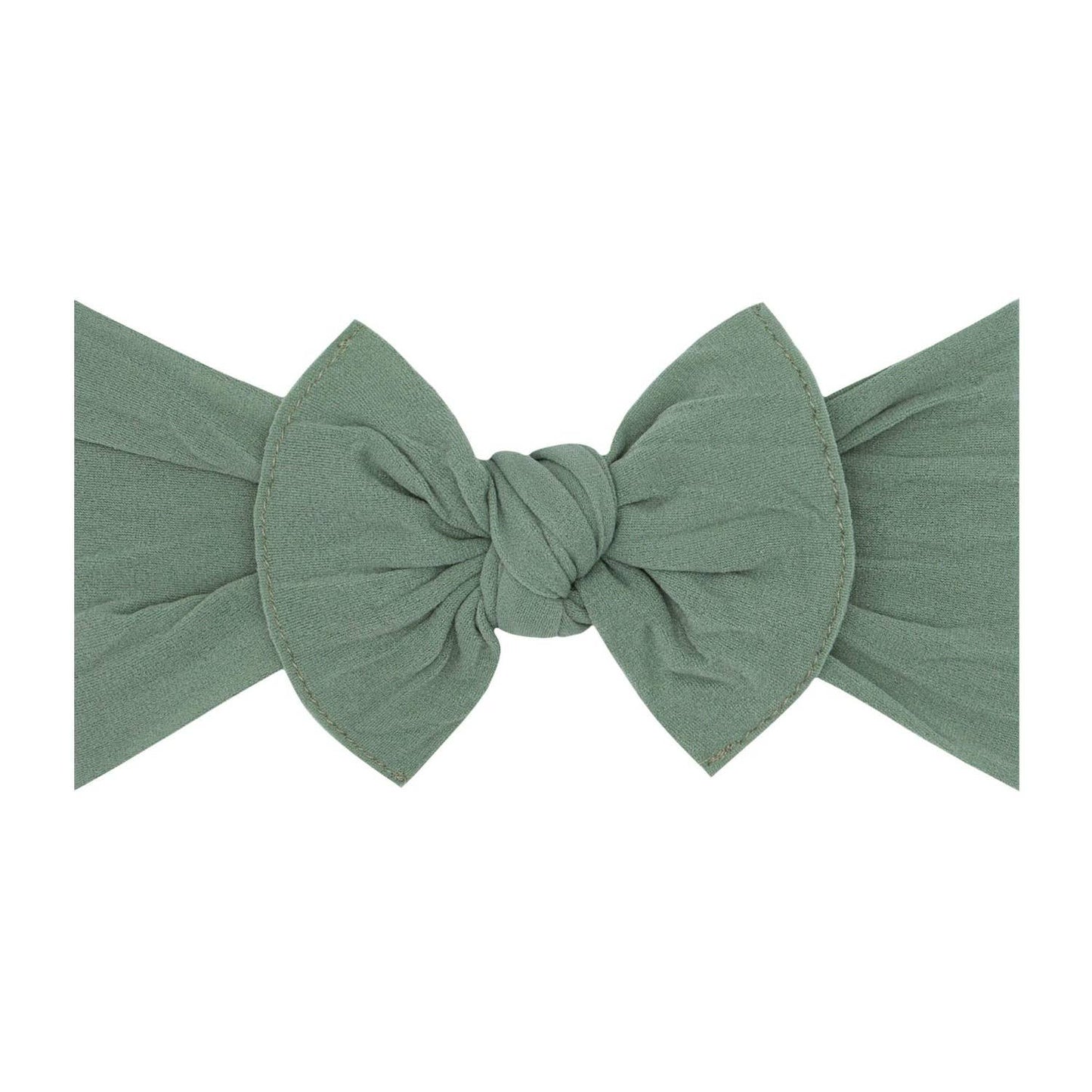 Baby Bling Bows - Sage Baby Bling® The Original Knot soft nylon headband