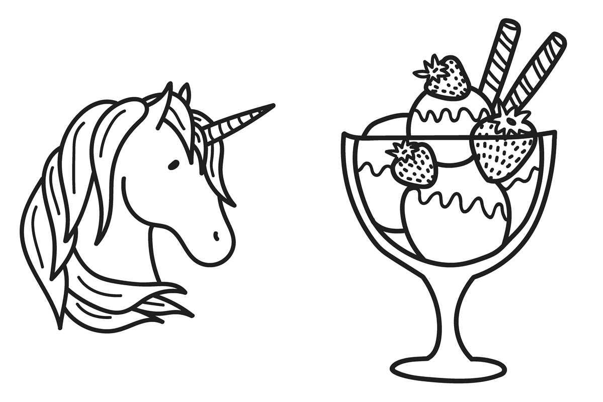 Simon & Schuster - My First Big Book of Unicorns Coloring Book