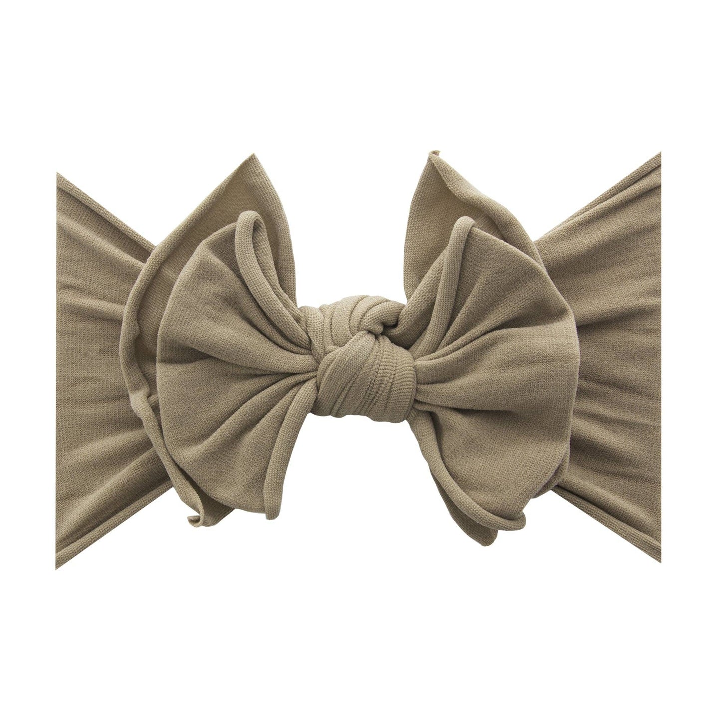 Baby Bling Bows - dusty blue FAB-BOW-LOUS® soft nylon bow headband