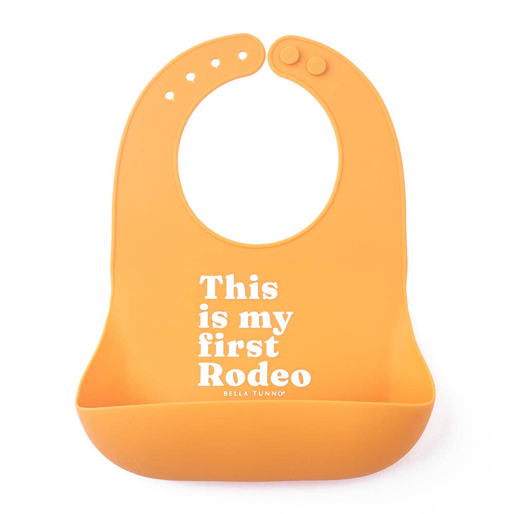 Bella Tunno - First Rodeo Wonder Bib: Orange