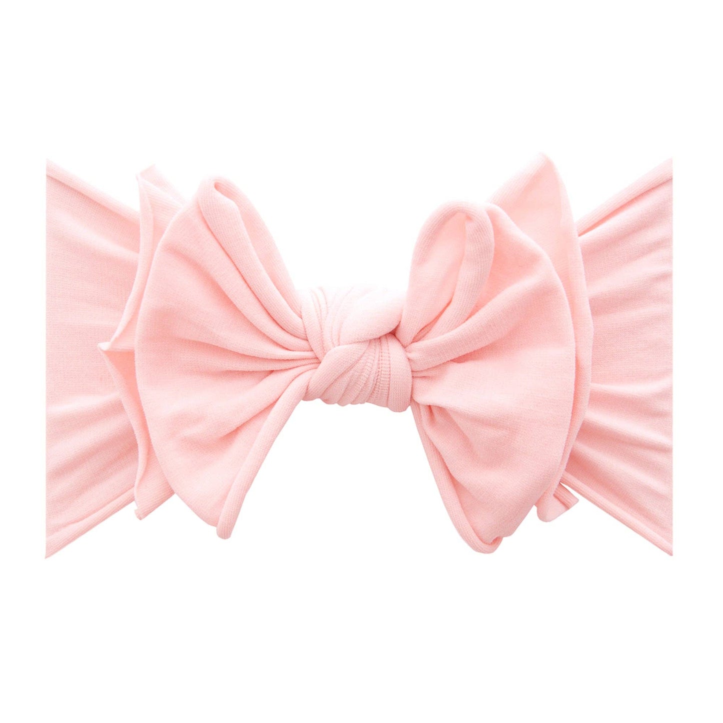 Baby Bling Bows - dusty blue FAB-BOW-LOUS® soft nylon bow headband