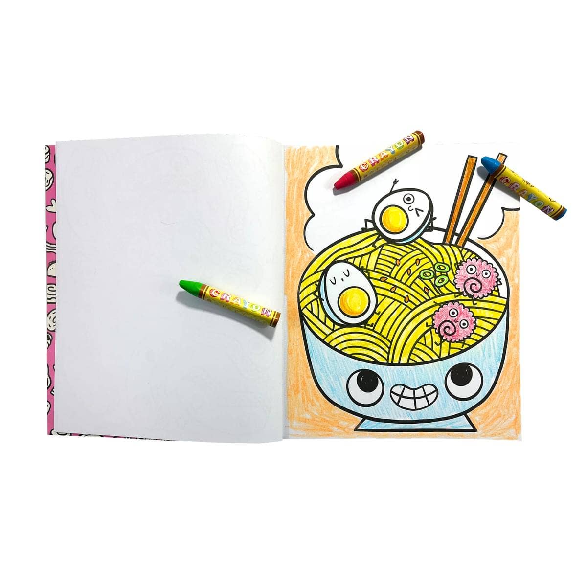 OOLY - Color-in' Book: Happy Snacks Coloring Book