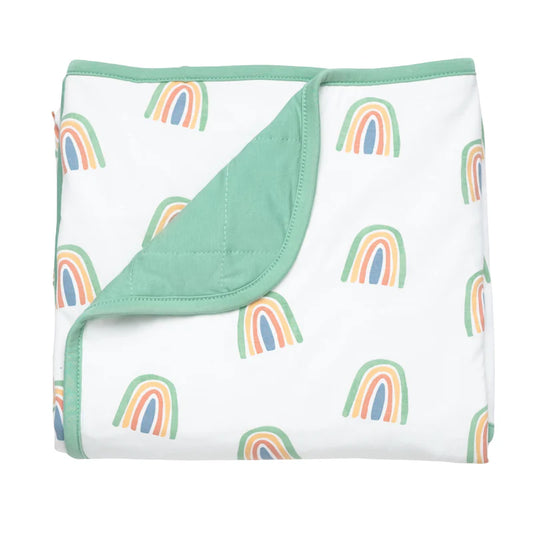 Kyte Baby - Wasabi Rainbow Baby Blanket