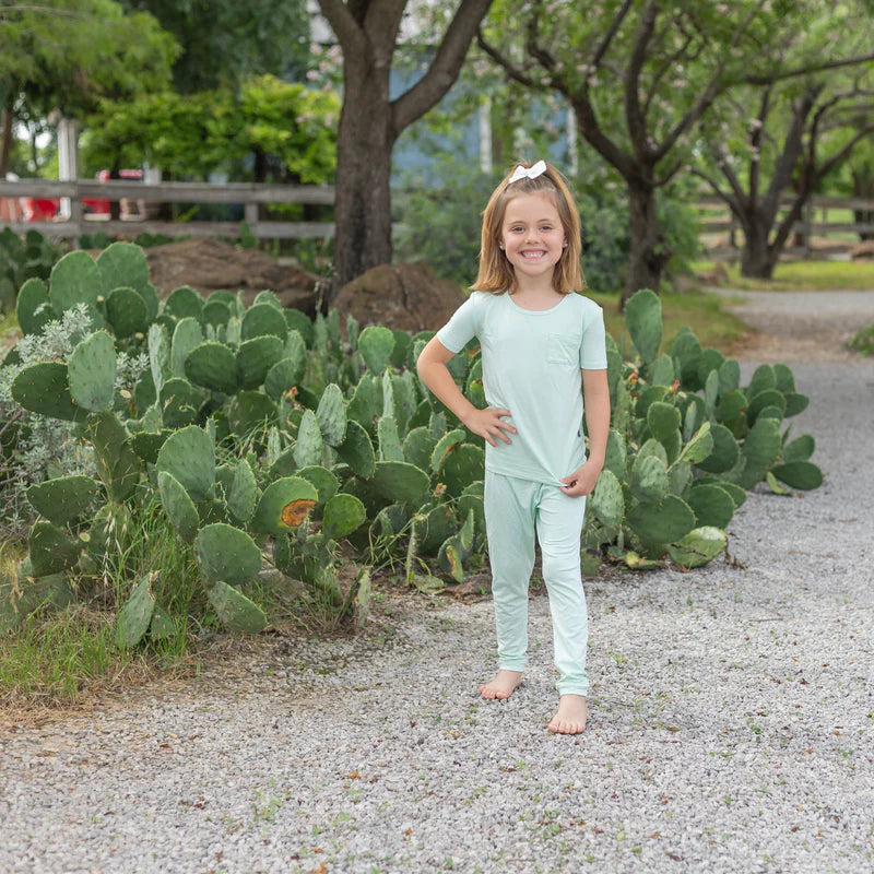 Kyte Baby - Short Sleeve Pants Set in Mint