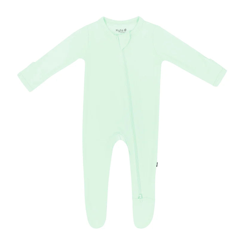 Kyte Baby - Mint Zippered Footie