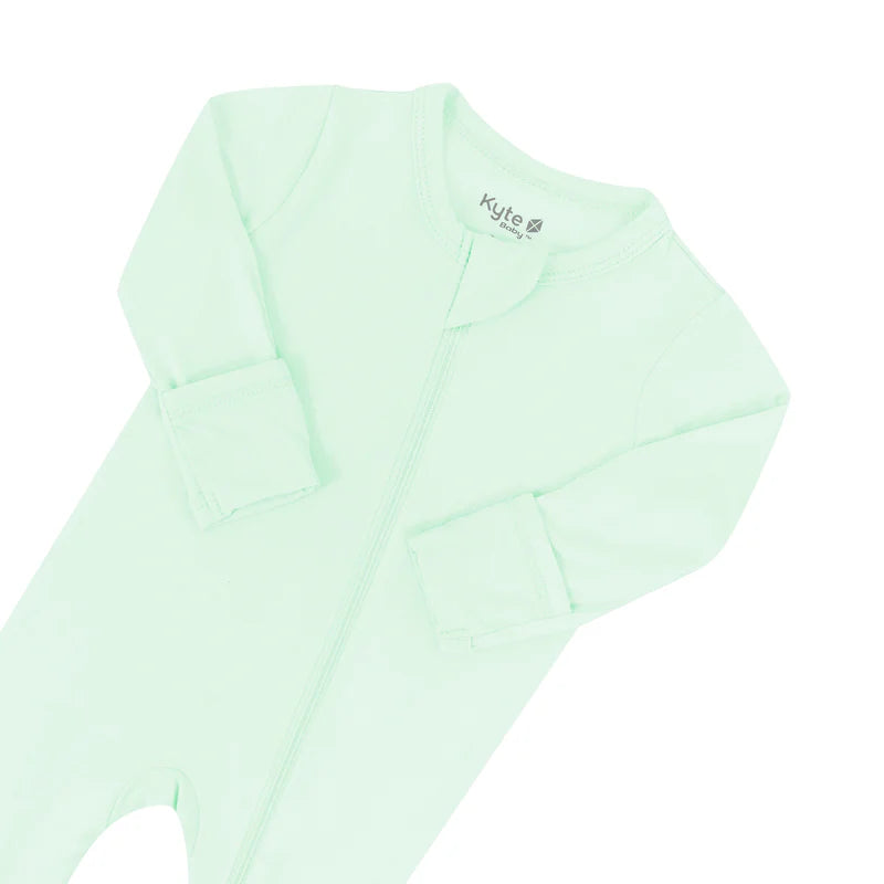 Kyte Baby - Mint Zippered Footie