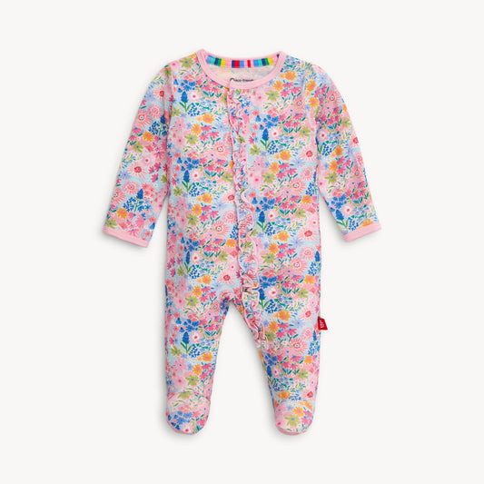 Magnetic Me - Lily Modal Footie With Ruffle