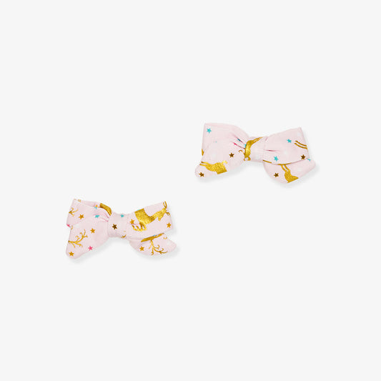 Posh Peanut - Ryleigh - 2pk Bow Hair Clips