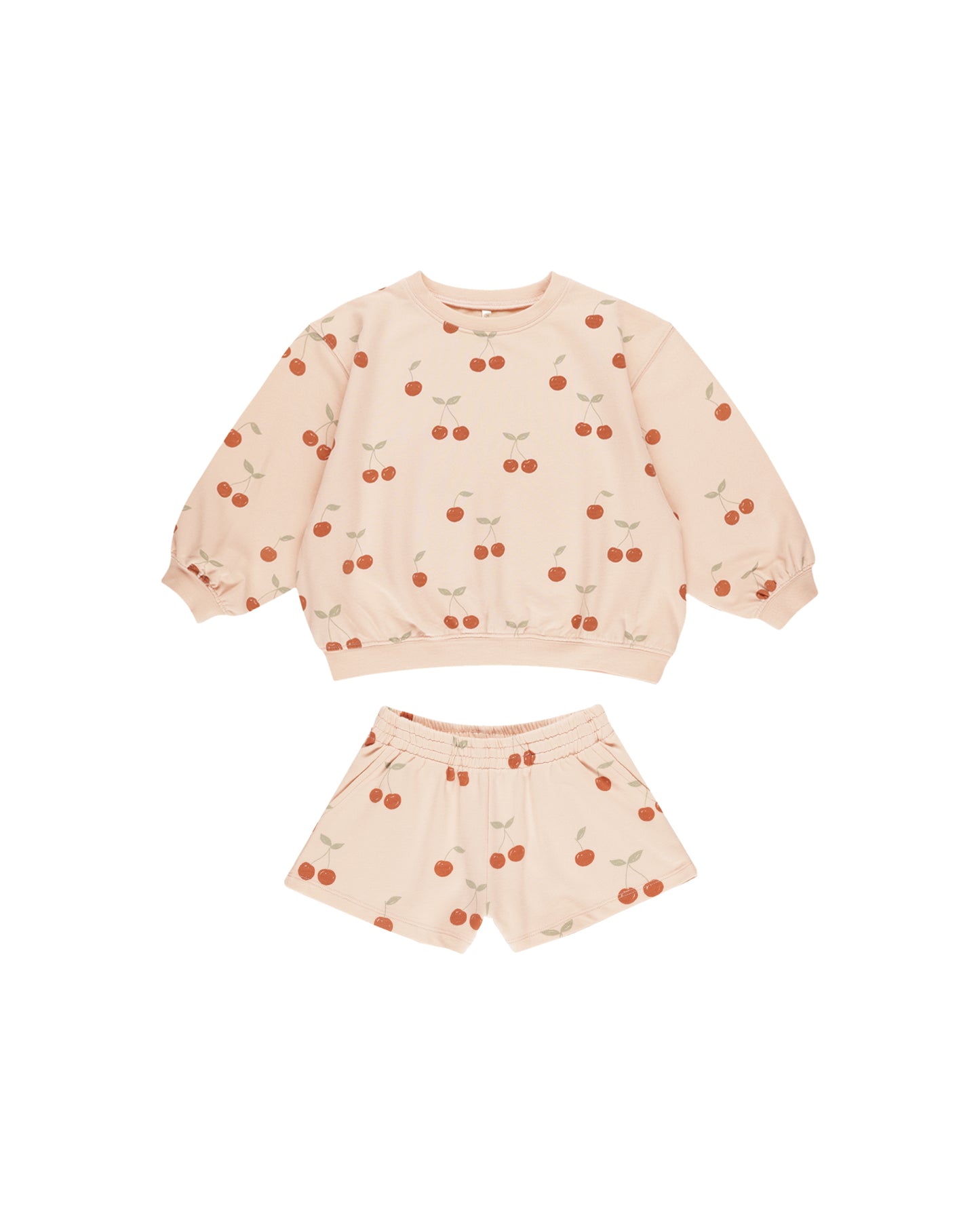 Rylee + Cru - Cherries Terry Set