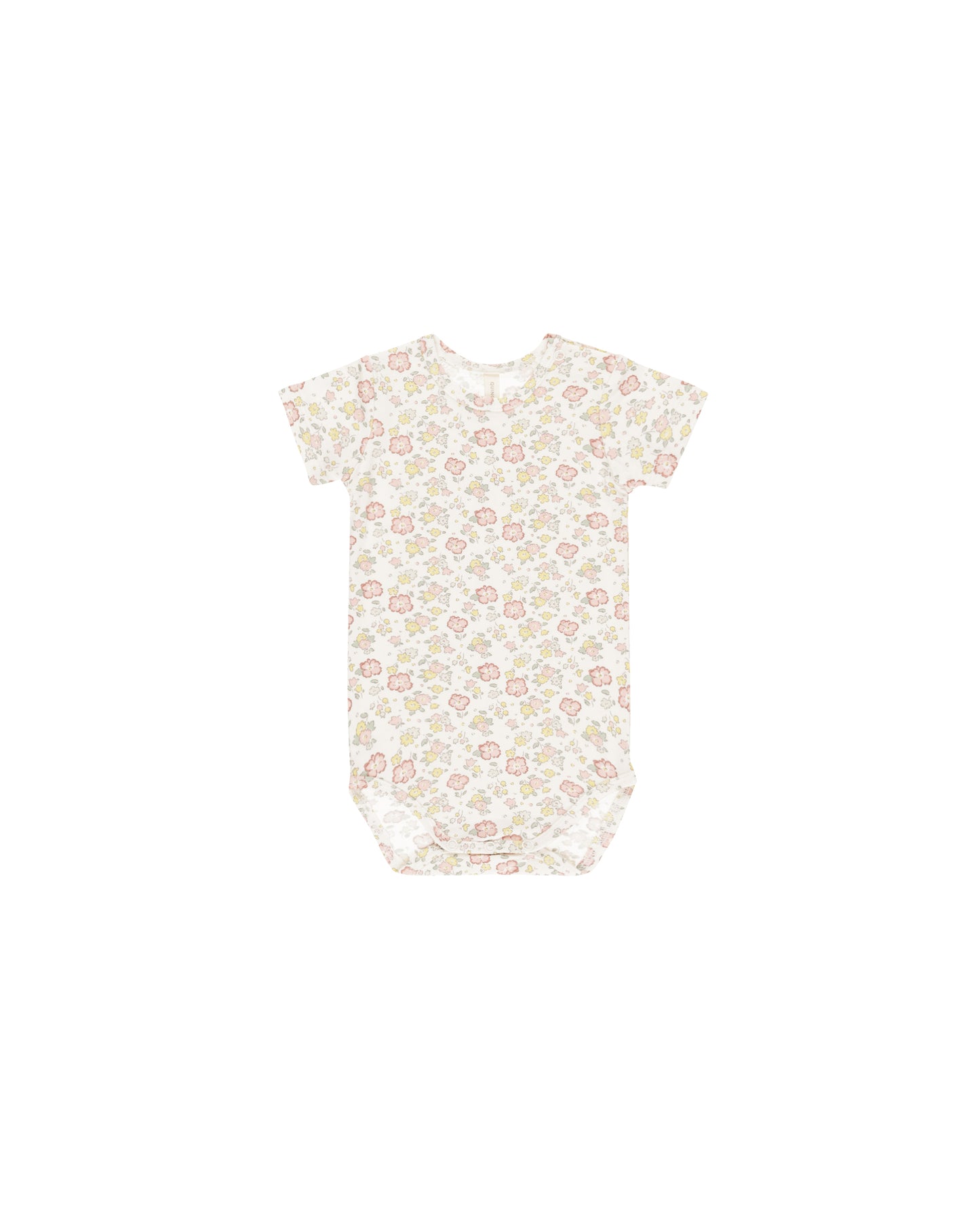 Quincy Mae - BAMBOO SHORT SLEEVE BODYSUIT || BLOOM